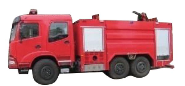 东风六驱5.5吨越野森林消防车