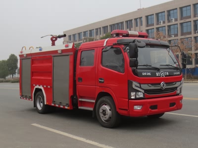 国六装水5吨消防车哪款便宜？来看看他的详细配置和参数