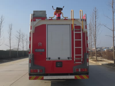 国六重汽TX水罐消防车(16吨)