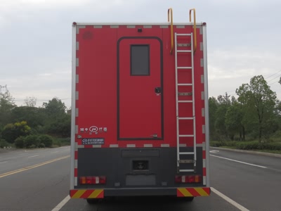 国六重汽T5X豪沃器材消防车  机具运输车